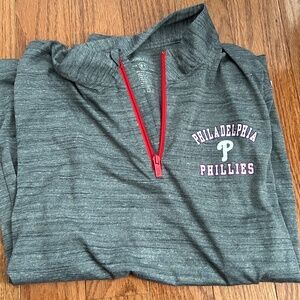 Phillies Woman’s three quarter zip jacket